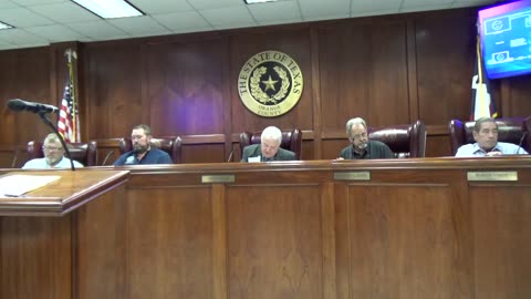 9.10.2024 Commissioners Court Budget approval