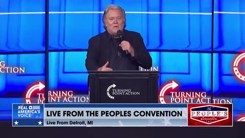 Steve Bannon Speech at The Peoples Convention in Detroit, MI | It's Victory or Death