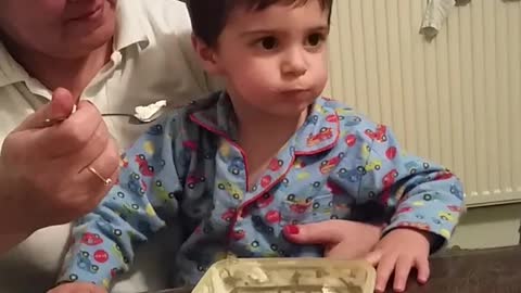 Kid just wants some ice cream