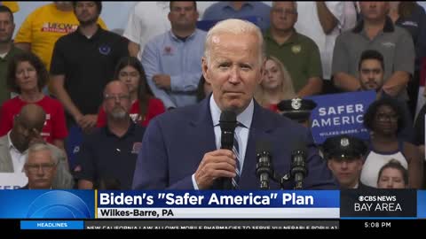 President Biden begins barnstorming tour to campaign on midterm election issues