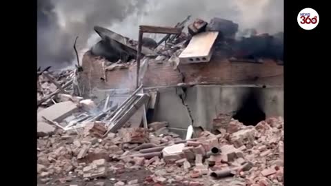 RUSSIAN AIR STRIKES BOMBINGS INTENSIFIES IN KHARKIV, UKRAINE OVERNIGHT. (VIEWER DISCRETION ADVISED)