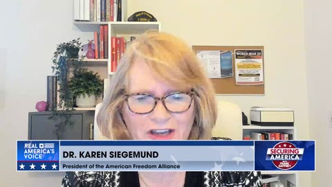 Securing America with Dr. Karen Siegemund (Part 1) | Aug. 25, 2024