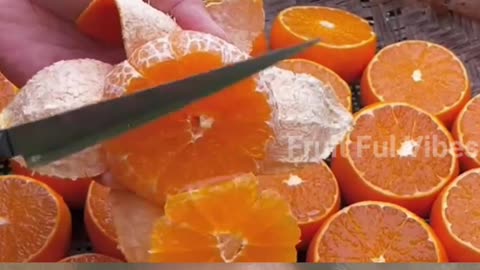 Ninja Fruit Cutting Skills ASMR Satisfying Video #shorts #Satisfying #fruit