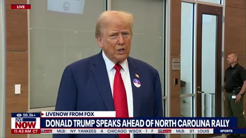 Trump: "It was Iran", fiery comments after leaving voting location | LiveNOW from FOX