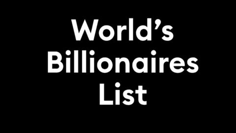 Top 20 richest people in the world