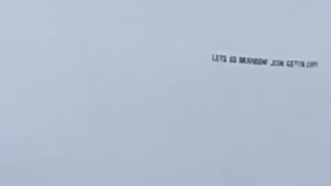 "Let’s Go Brandon" banner flies over the Georgia/Missouri game.