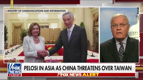 Pelosi should land and have a parade in Taiwan: Lt. Gen. Kellogg