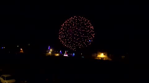 Feuerwerk in Mellieha Malta