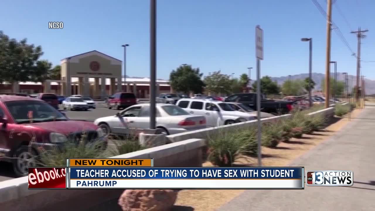 Pahrump teacher arrested