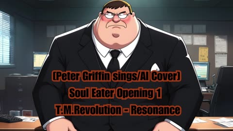 [Peter Griffin sings/AI Cover] Soul Eater Opening 1 T.M.Revolution - Resonance