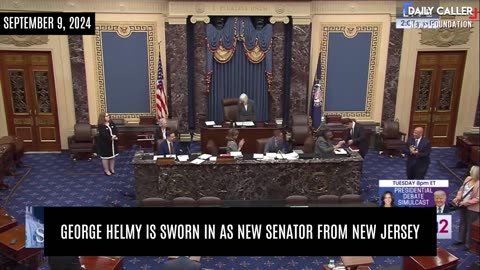 George Helmy Sworn In As New Senator From New Jersey