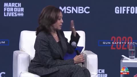 "I support a mandatory [gun] buyback program." 🔄🔫 — Kamala Harris