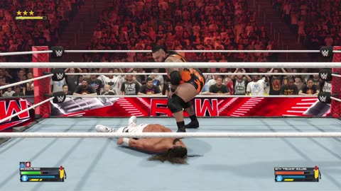 WWE 2K24 - Raw 08/05/2024 Bronson Reed VS Seth Freakin Rollins