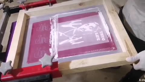 Trabajo serigrafico