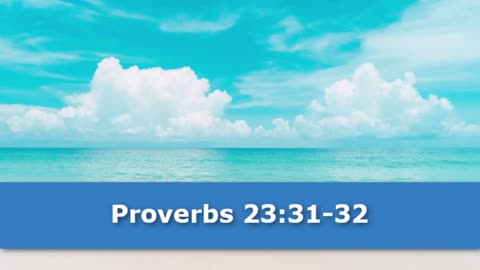 1 Minute -- Proverbs 23 Devotional -- June 23, 2023