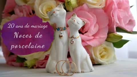 20 ans - Joyeux Anniversaire de Mariage