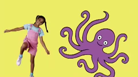 Karen Aqua - Animal Dance Duet (Octopus) | Sesame Street