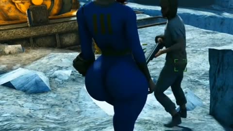 Fallout 4 with big boobs big butt mods