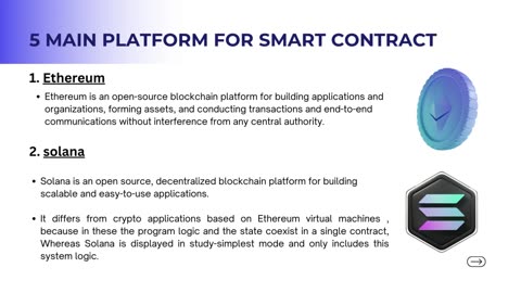 5 platform to create smart contract