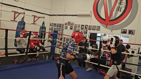 Joey sparring Tommy 1. 9/3/24