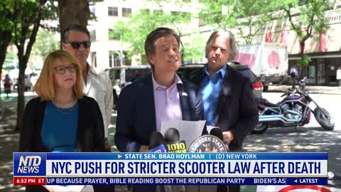 NYC Pushes for Stricter Scooter Law After Death