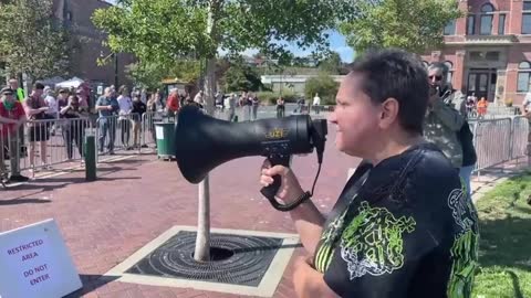 Port Townsend Resident Reverend Crystal Cox Goes Off on Crowd For Blatant Hypocrisy Port Townsend Rally for Decency.