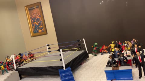 Action figure Wrestling war pay-per-view