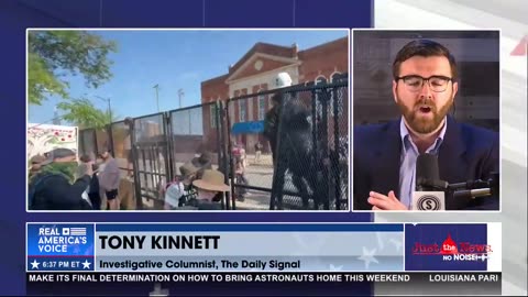 Covering the Protests Outside the DNC