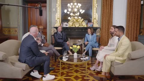 'Queer Eye' Cast Meets Vice President Kamala Harris at The White House： Full Conversation