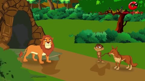 The Lion And The Cheetah | Panchatantra Moral Stories for Kids in English | Maha Cartoon TV English