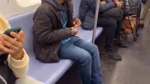 Crack for Breakfast on a Subway