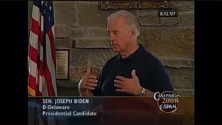 FLASHBACK: 2007 Biden Says If We Leave US Weapons In Afghanistan, They'll Be Used Against Us