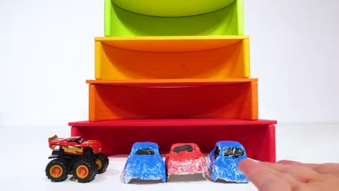 Rainbow Learning Blocks for Toddlers and Kids!