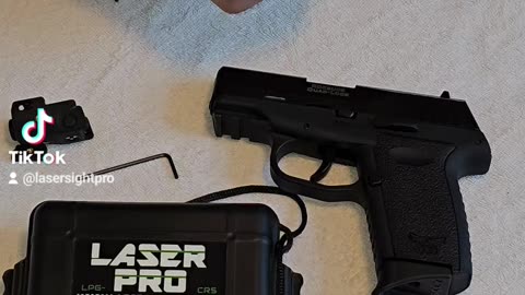 ArmaLaser TR10 laser installed on Gen 1 SCCY pistol