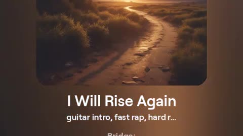 RISE AGAIN