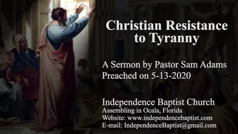 Christian Resistance to Tyranny