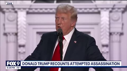 Doland Trump speaks for the 1st time on the assassination attempt