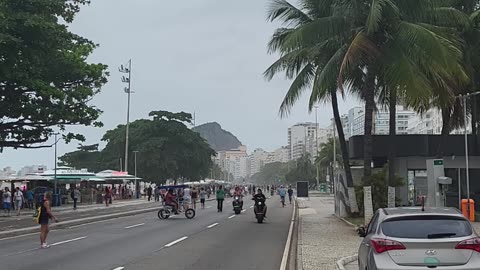 Copacabana Beach Brazil Rio de Janeiro