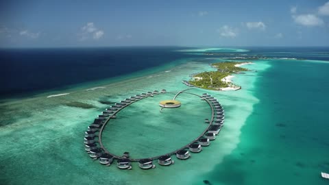 Ritz-Carlton Maldives - Fari Island Drone Video 1