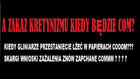 KORUPCJE MASOŃSKIE. policja kompletni idioci do cna