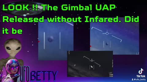 Gimbal UAP vid Released WITHOUT Infared !! Tessaract ??