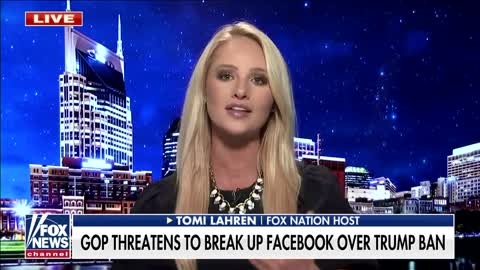 Tomi Lahren- Facebook is 'content discriminating'