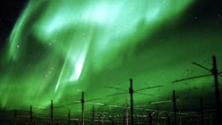 DECEPTION LIES AHEAD THEY ARE RUNNING ANOTHER NORTHERN LIGHTS SIMULATION IN THE SKY TONIGHT