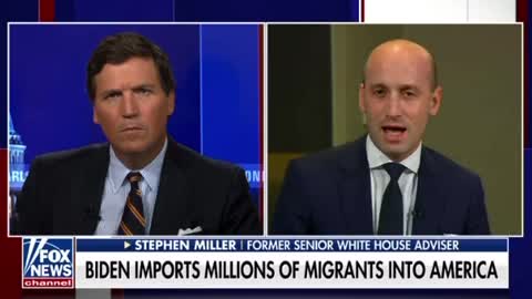 Steven Miller Says Biden Is Responsible For The Largest Human Trafficking Operation In The World