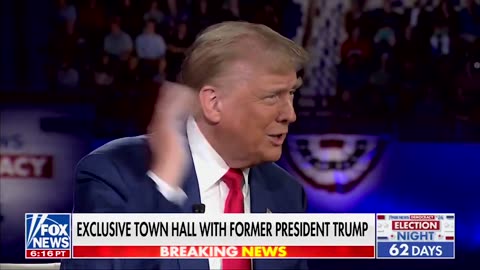 HILARIOUS: Trump Has Funny Reaction To Mosquito During Town Hall