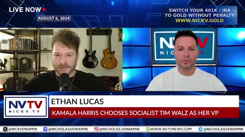 Ethan Lucas Discusses Kamala Harris VP Choice with Nicholas Veniamin