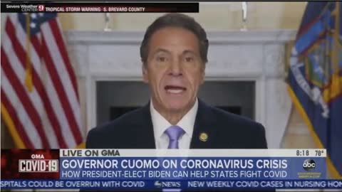 Cuomo's Response on COVID - "Trump denied COVID"