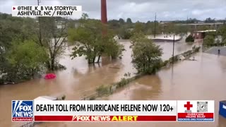 'POST-APOCALYPTIC' Hurricane Helene leaves North Carolina town devastated