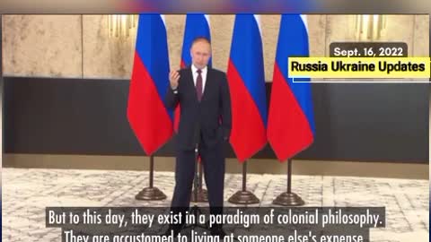 Putin: European countries have not rid themselves of the colonialist paradigm