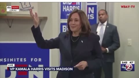 Does Kamala look drunk to you?